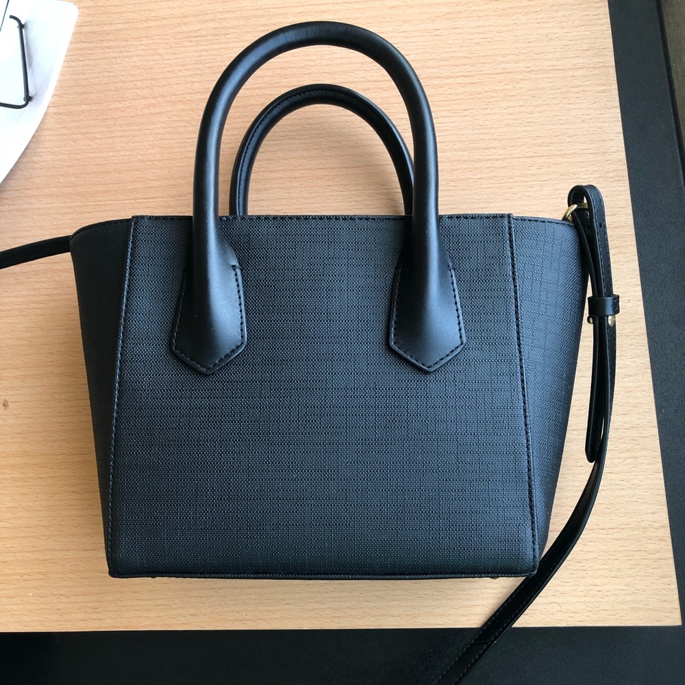 DAGNE DOVER Petite tote in black